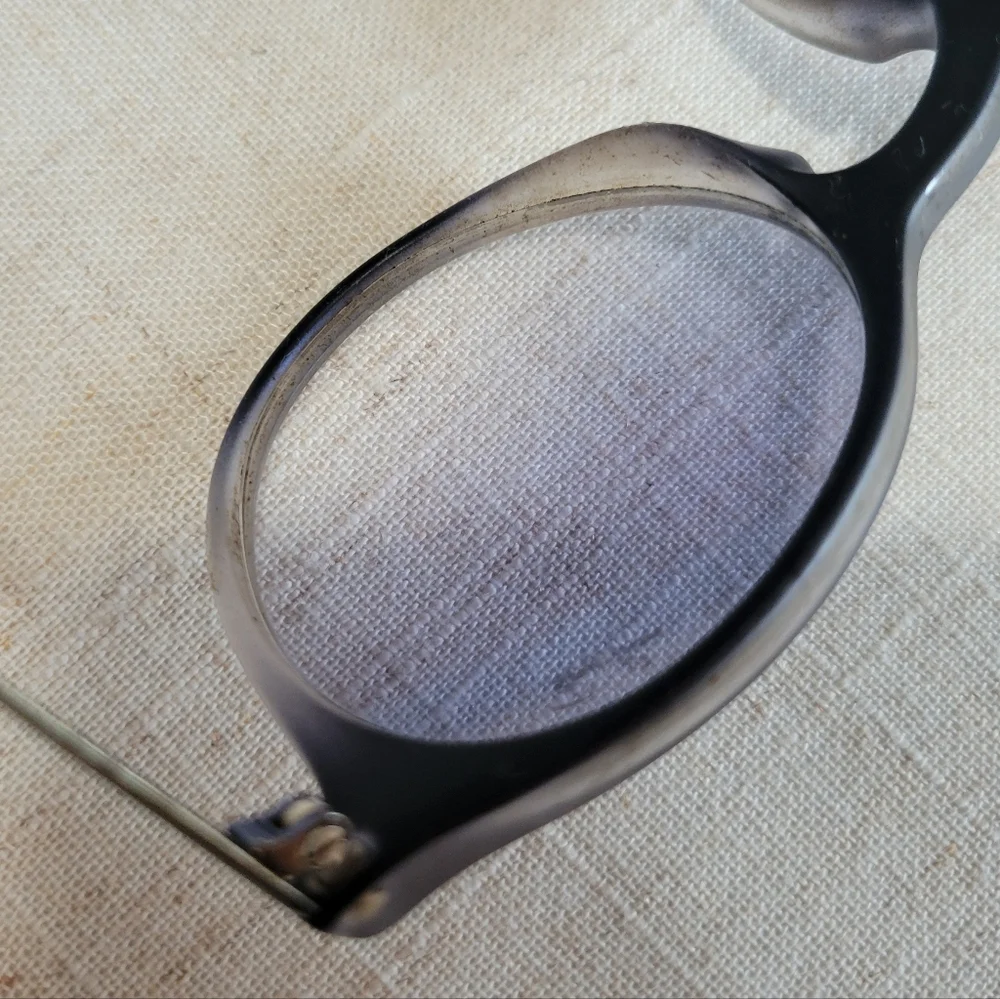 Ray-Ban Optics Eyewear Sunglasses Clear Lens RB4243 6225/19 Italy Unisex Round